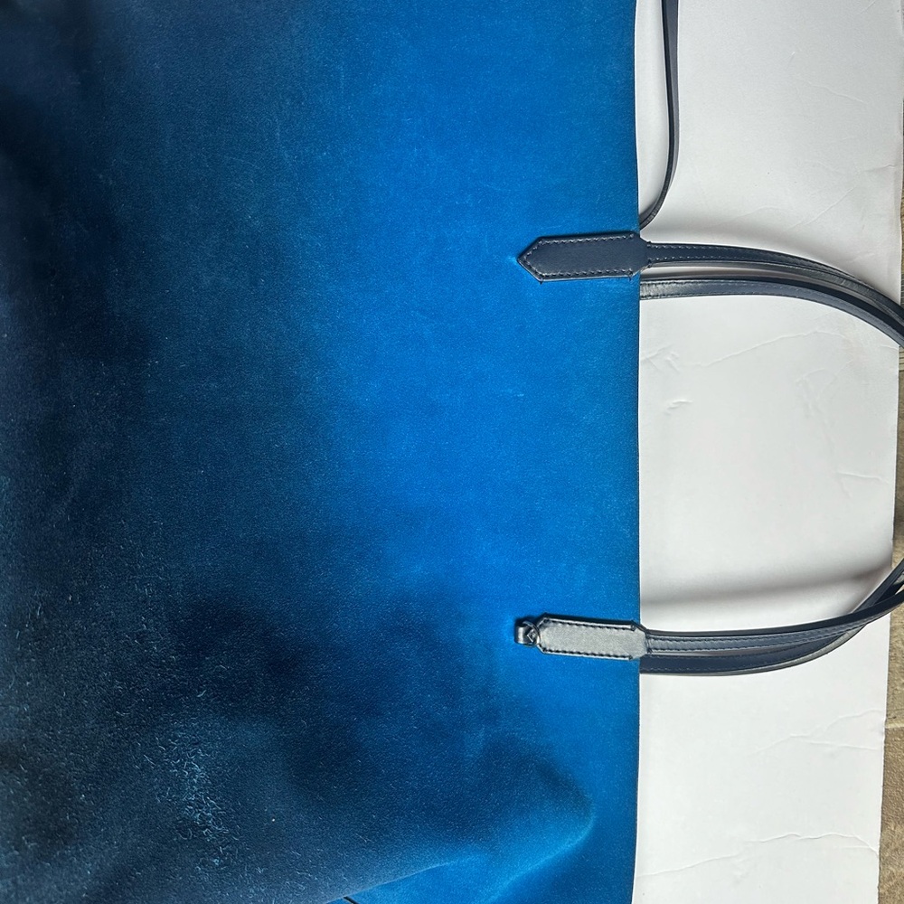 Givenchy Reversible Tote. Silver One Side Cobalt … - image 6